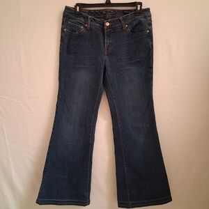 Seven7 Women’s Wide Leg Blue Denim Jeans Size 32